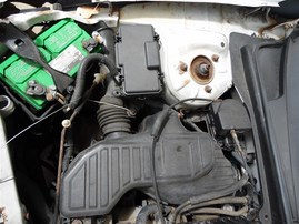 2002 Honda Civic LX White Sedan 1.7L AT #A24926
